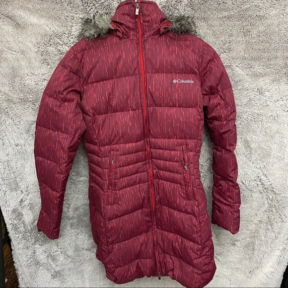 Columbia Down & Feather Long Winter Jacket